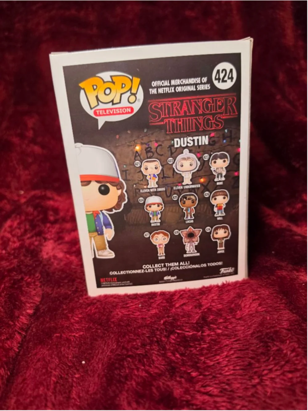Funko Pop! #424 Stranger Things Dustin Action Figure